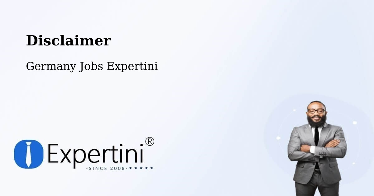 Disclaimer – Aidlingen - Germany Jobs Expertini